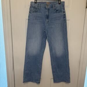 Mother The Dodger Ankle High Rise Jean Lets Get it Together Wash Womens Size 29